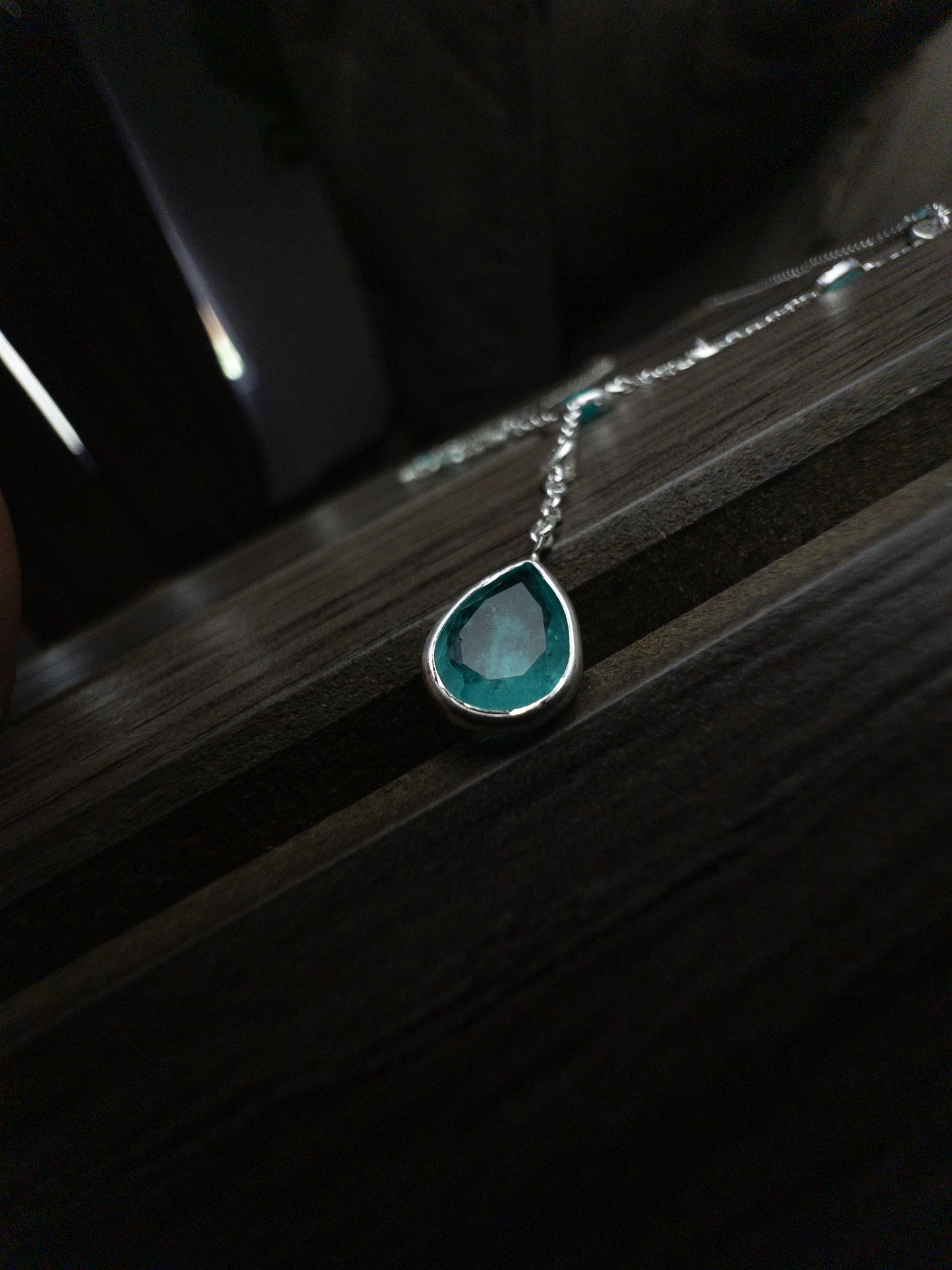 Colar Gravatinha com Pedra Fusion - Prata 925