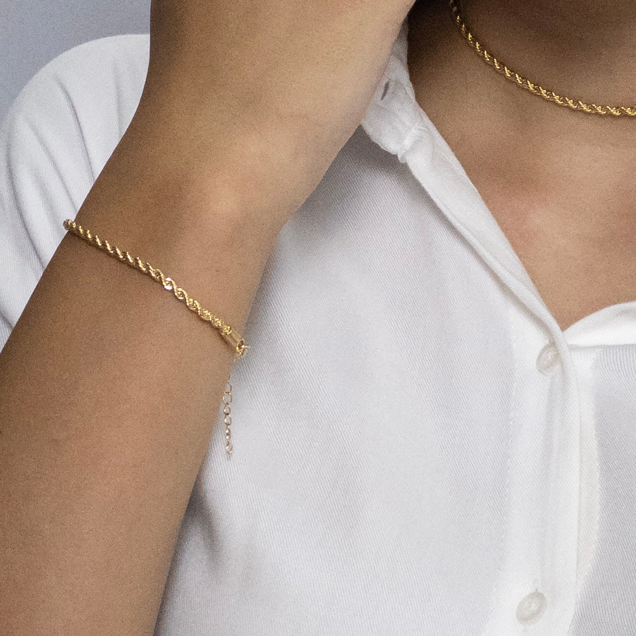 Pulseira Cordão Baiano - Banhado a Ouro 18k