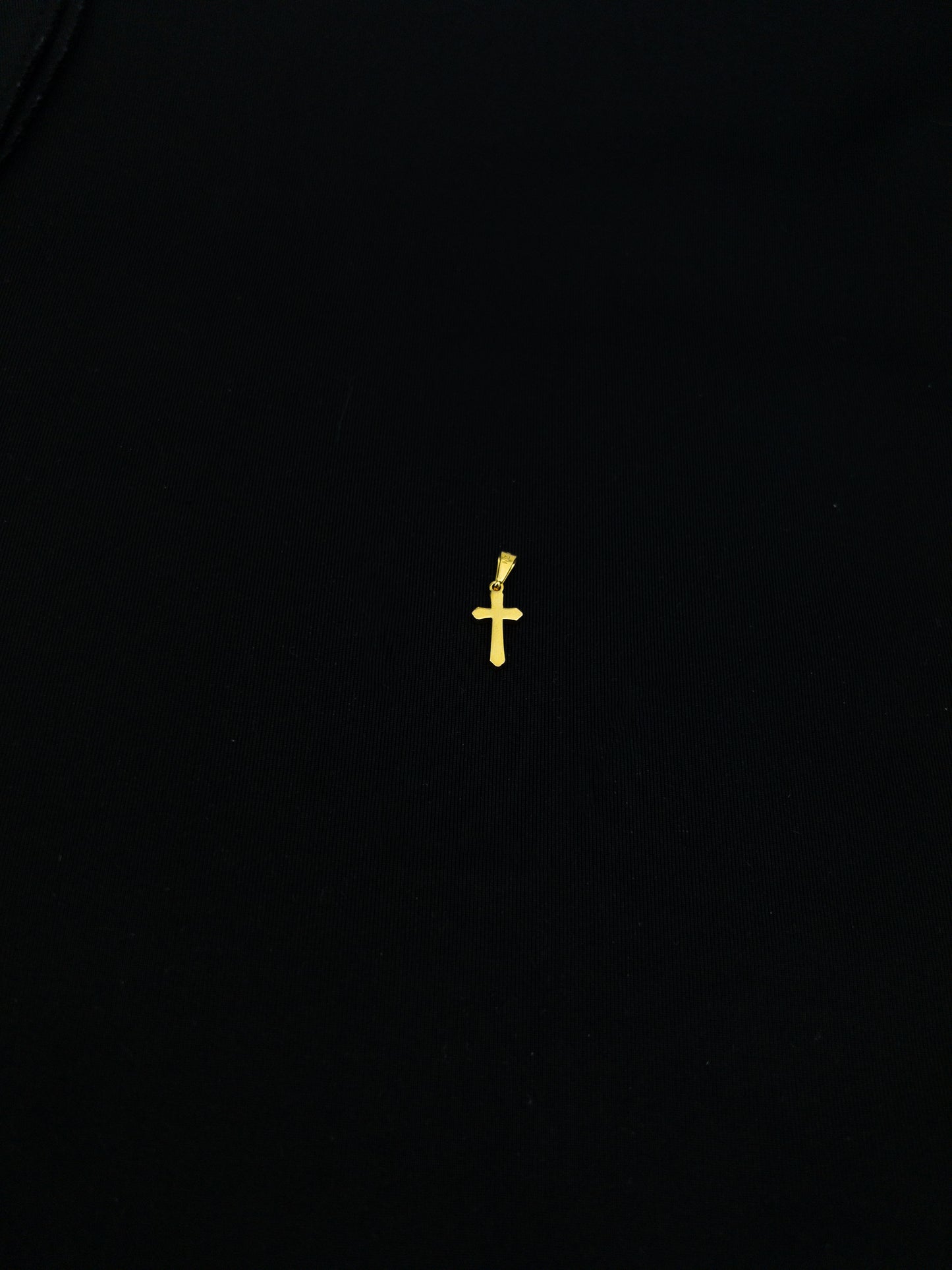 Pingente de Cruz - Banhado a ouro 18k