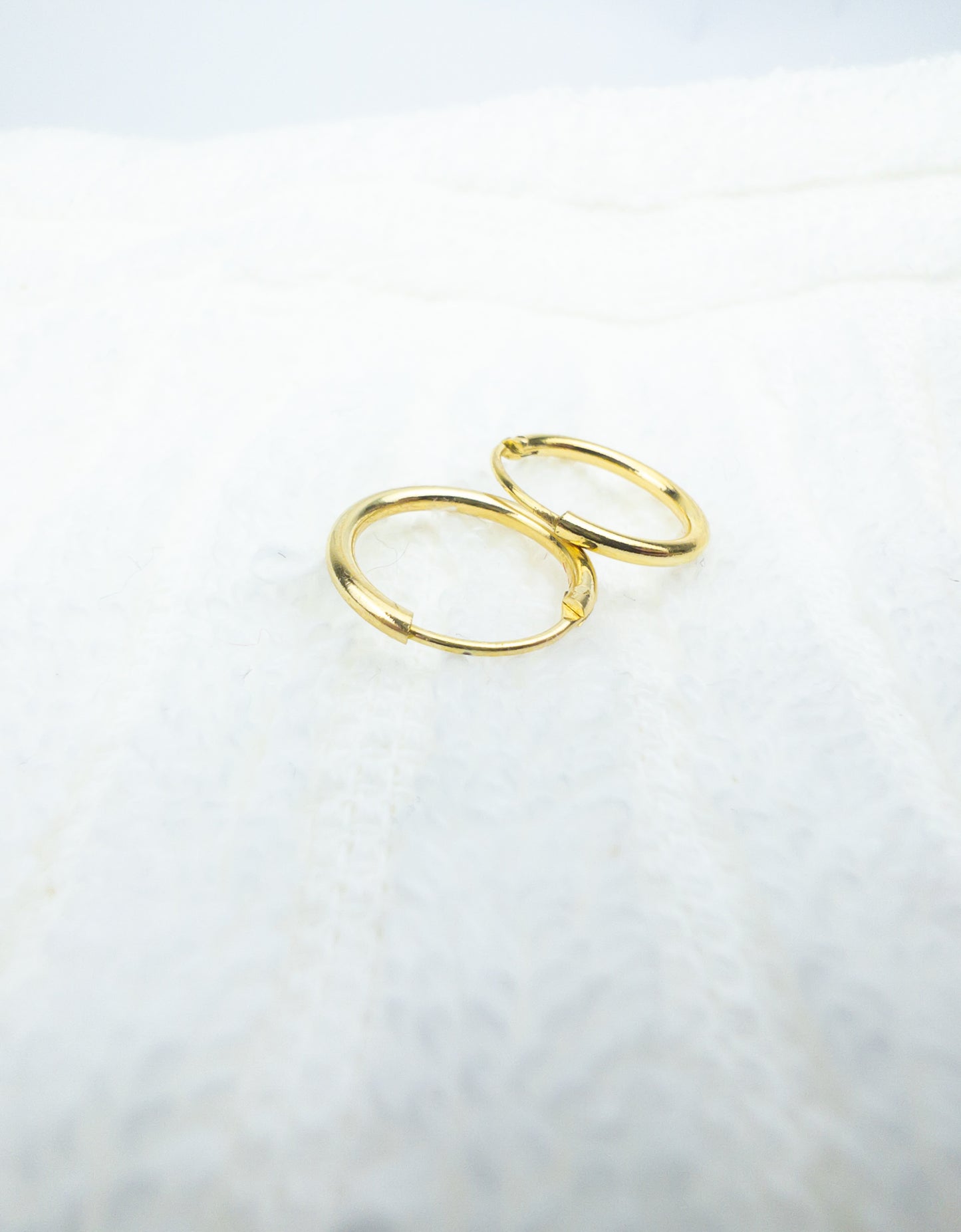 Brinco Argola - Banhado a ouro 18k