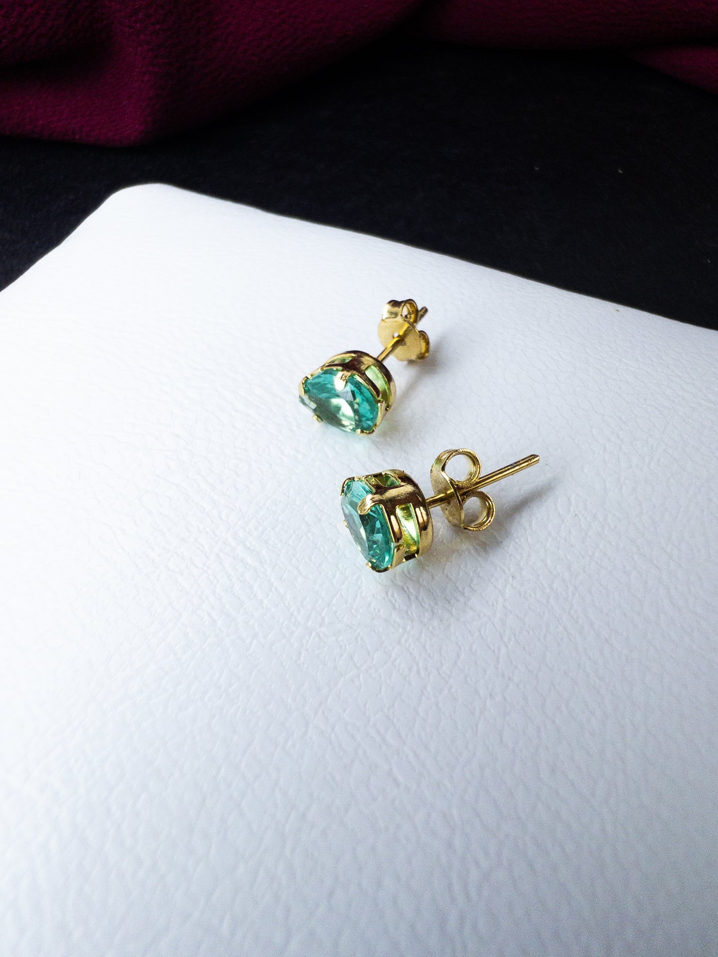 Conjunto Colar e Brinco Gota - Banhado a Ouro 18k