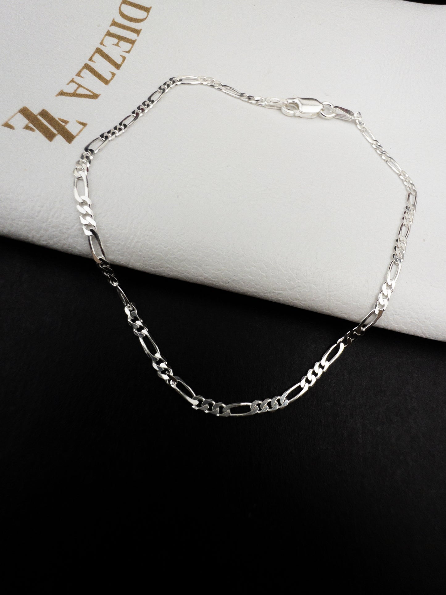 Pulseira 3x1 2,1mm - Prata 925