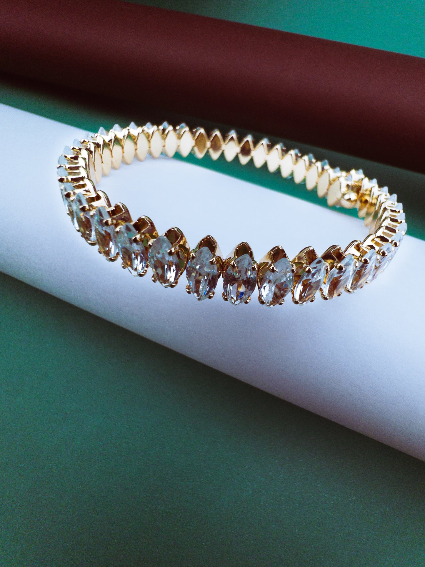 Bracelete Radiância Dourada - Banhado a Ouro 18k