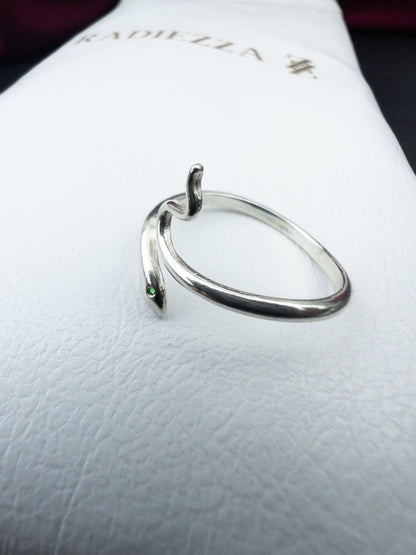 Anel de Cobra - Prata 925