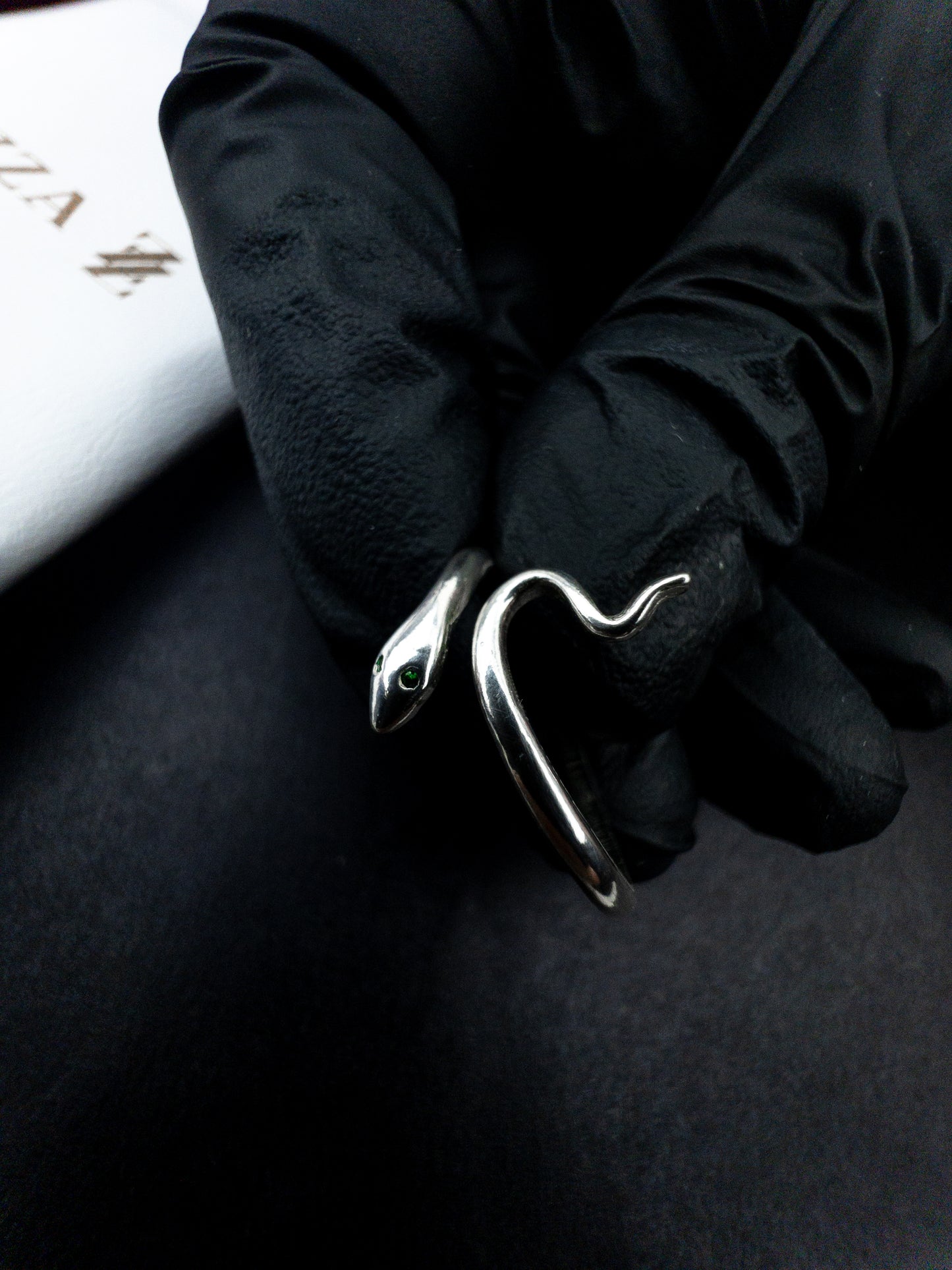 Anel de Cobra - Prata 925