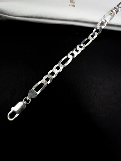 Pulseira 3x1 de 8mm - Prata 925