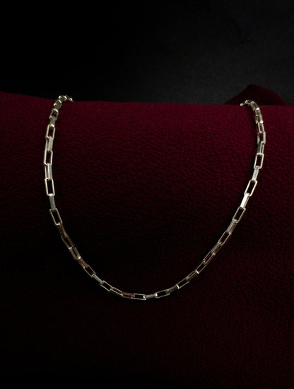 Corrente Cartier Diamantada - Prata 925