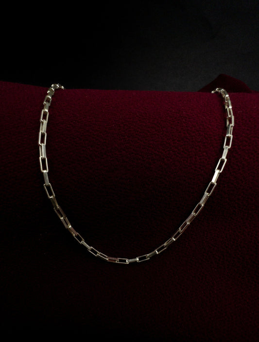Corrente Cartier Diamantada - Prata 925