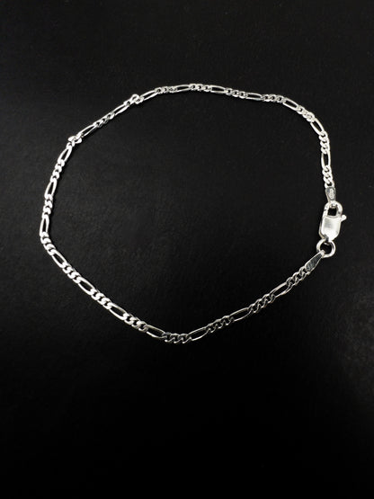 Pulseira 3x1 2,1mm - Prata 925