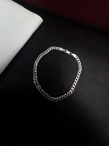 Pulseira Grumet 4 mm - Prata 925
