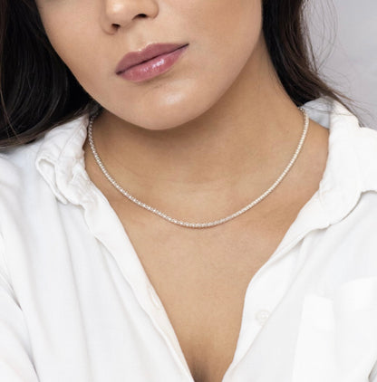 Corrente Pipoca - Prata 925